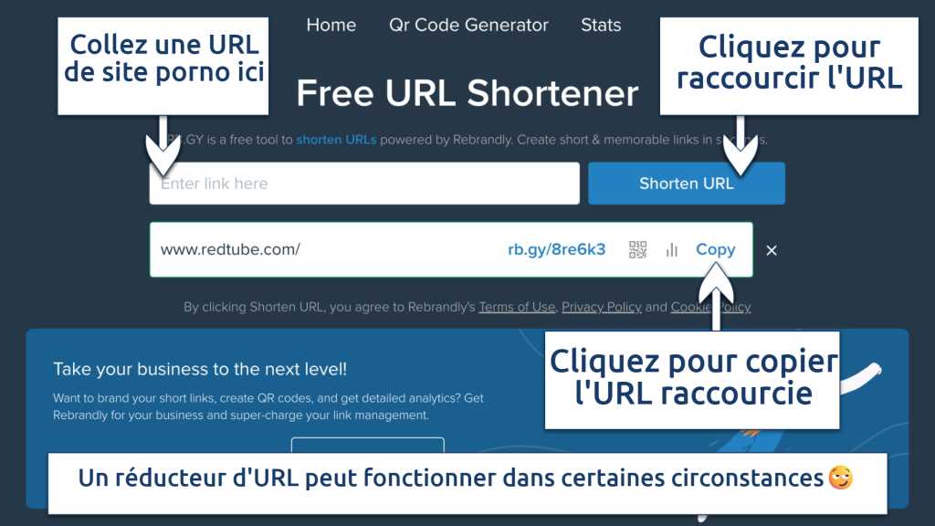 Screenshot showing the RG:BY interface